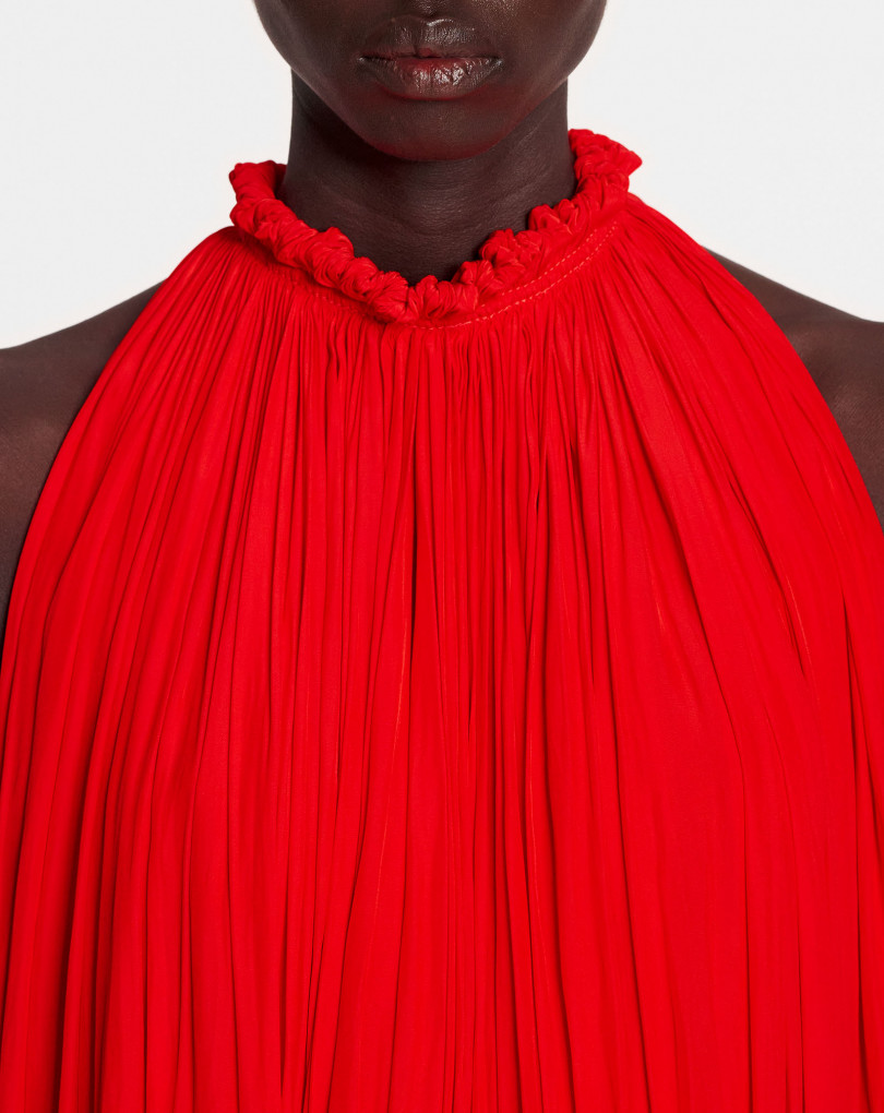 ROBE LONGUE EN CHARMEUSE TRIBUTE