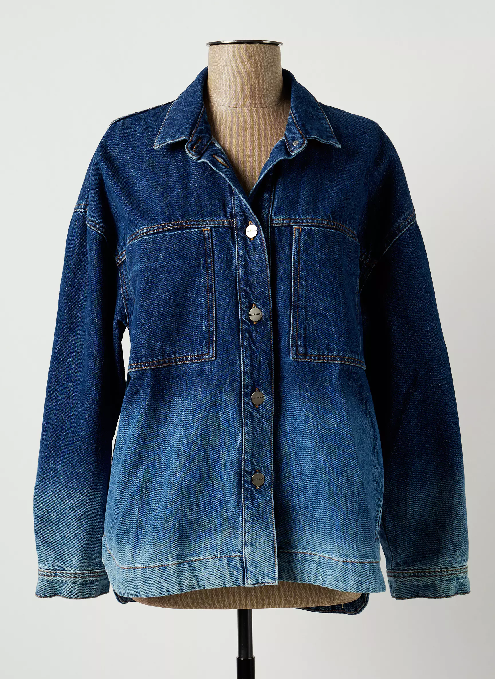 Chloe Stora Vestesenjean Femme couleur bleu