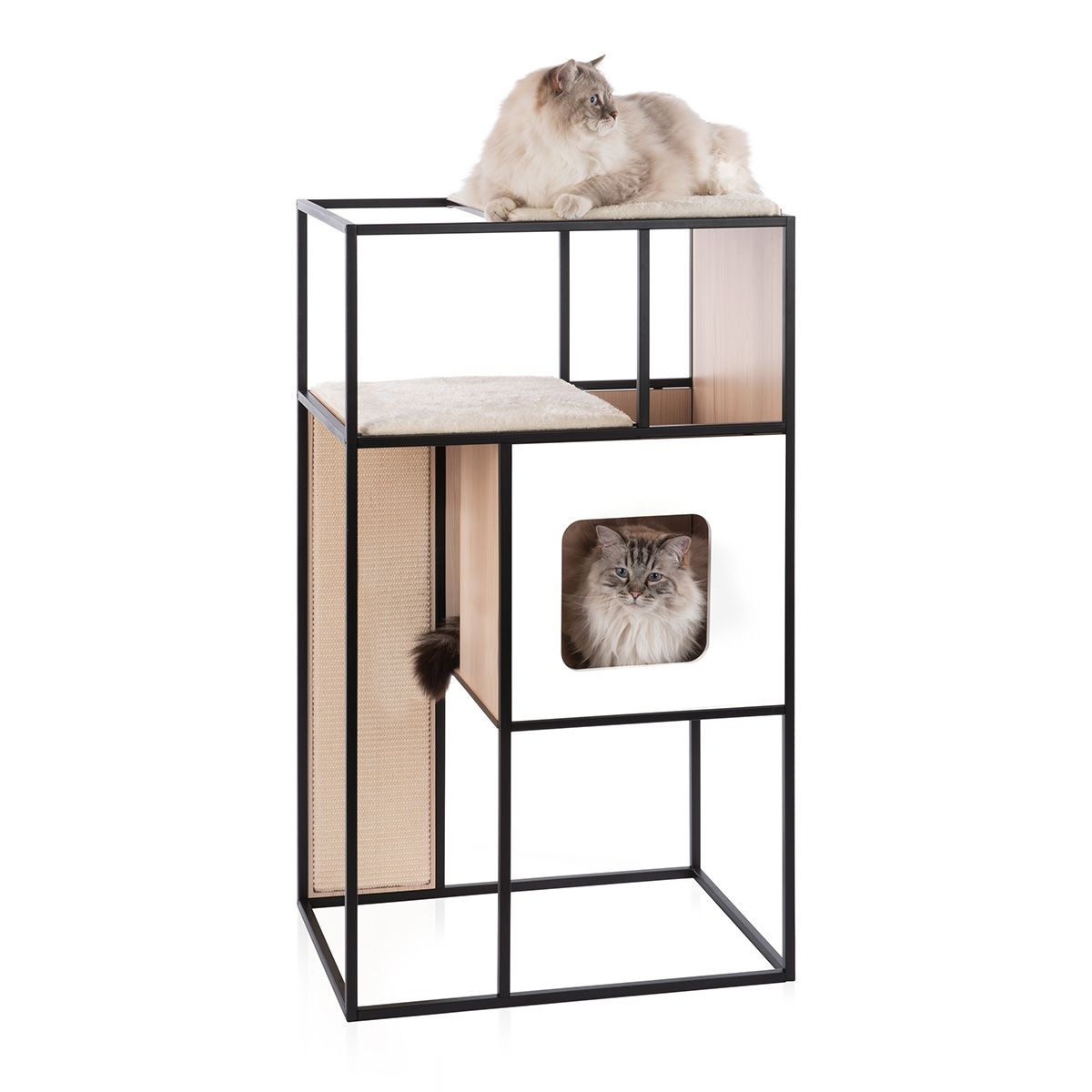 catit Vesper Patio Kratzbaum groß 115 x 21,5 x 48cm