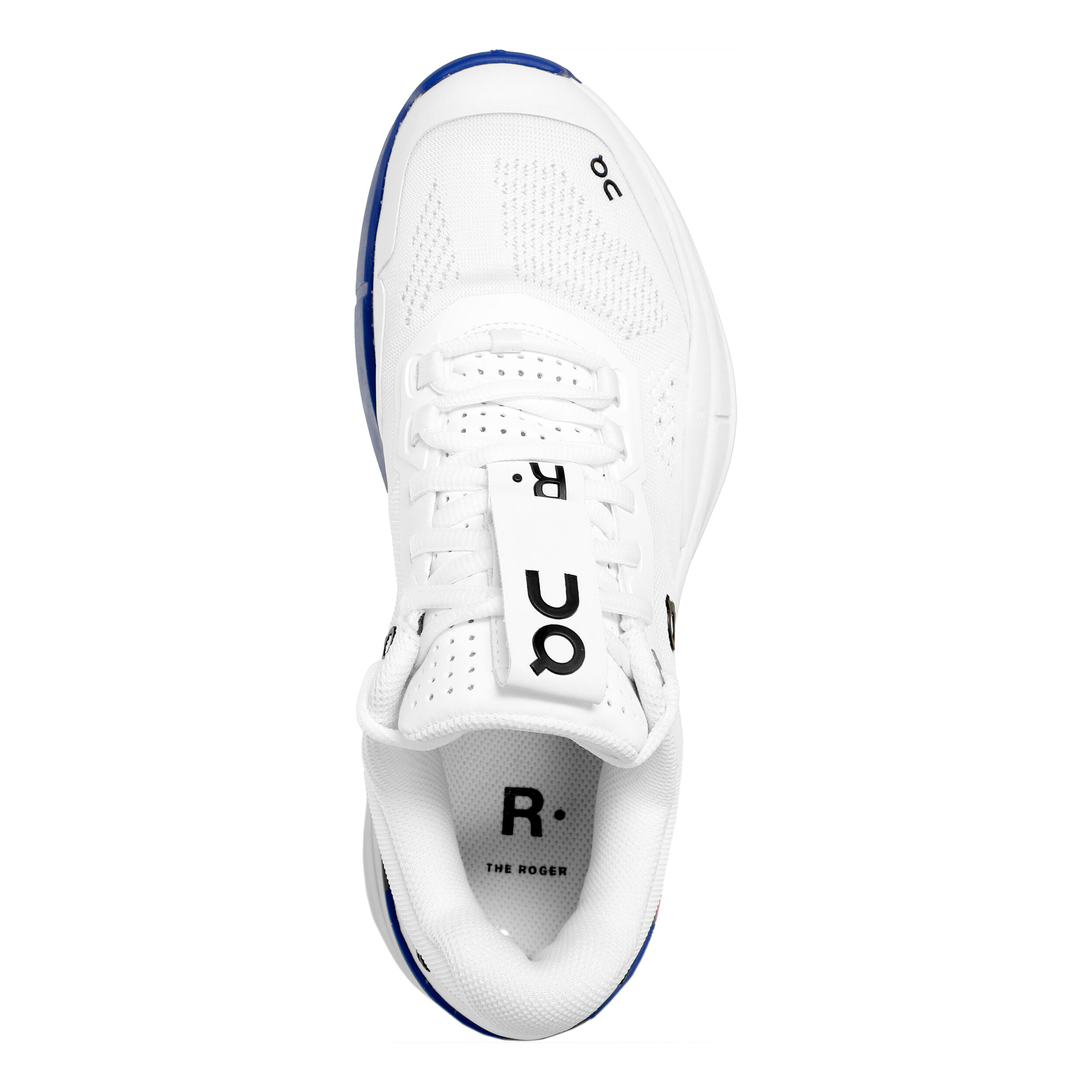 The Roger Pro Allcourtschuh Damen - Weiß, Dunkelblau