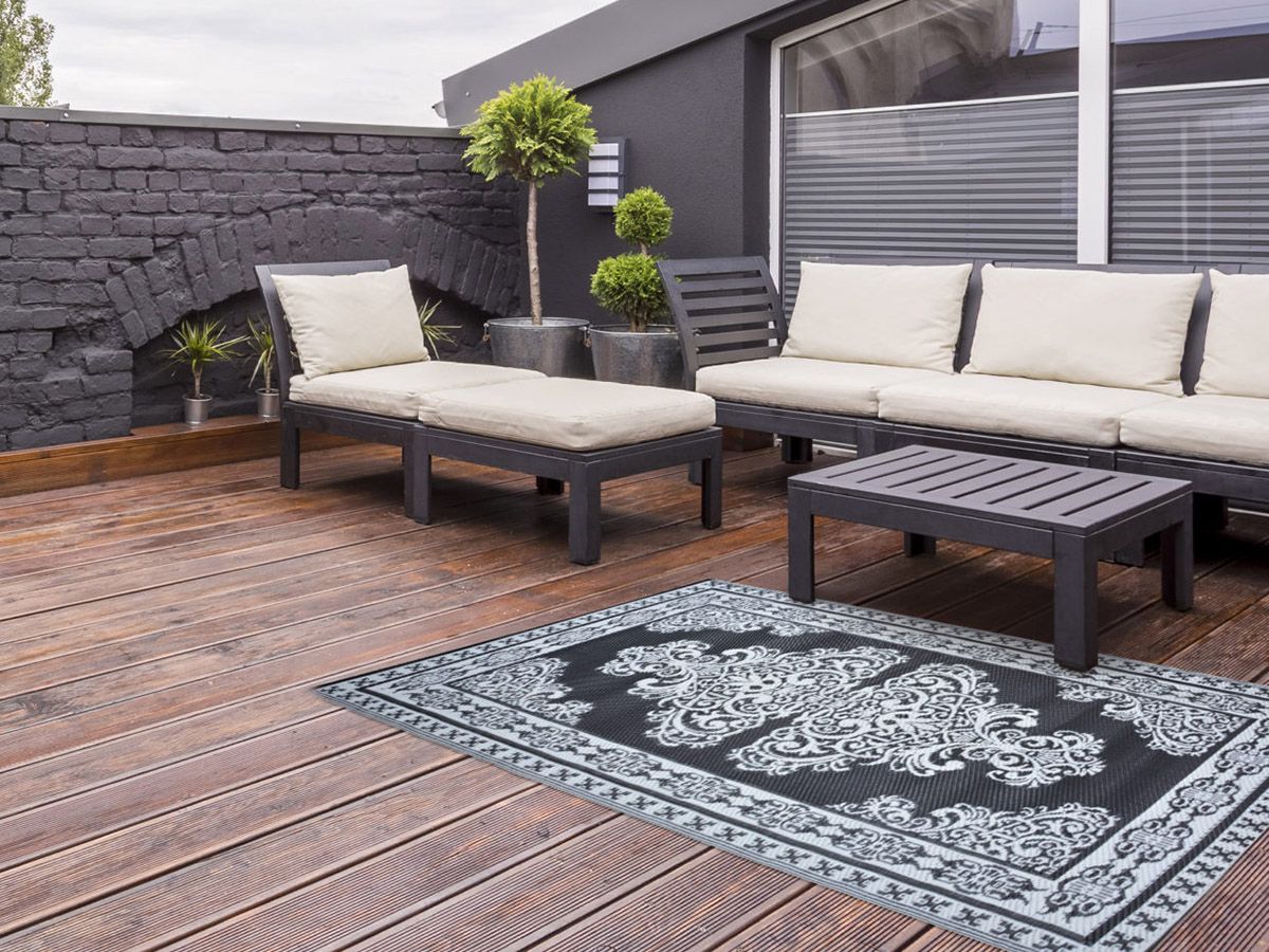 Esschert Design persisches Motiv Gartenteppich