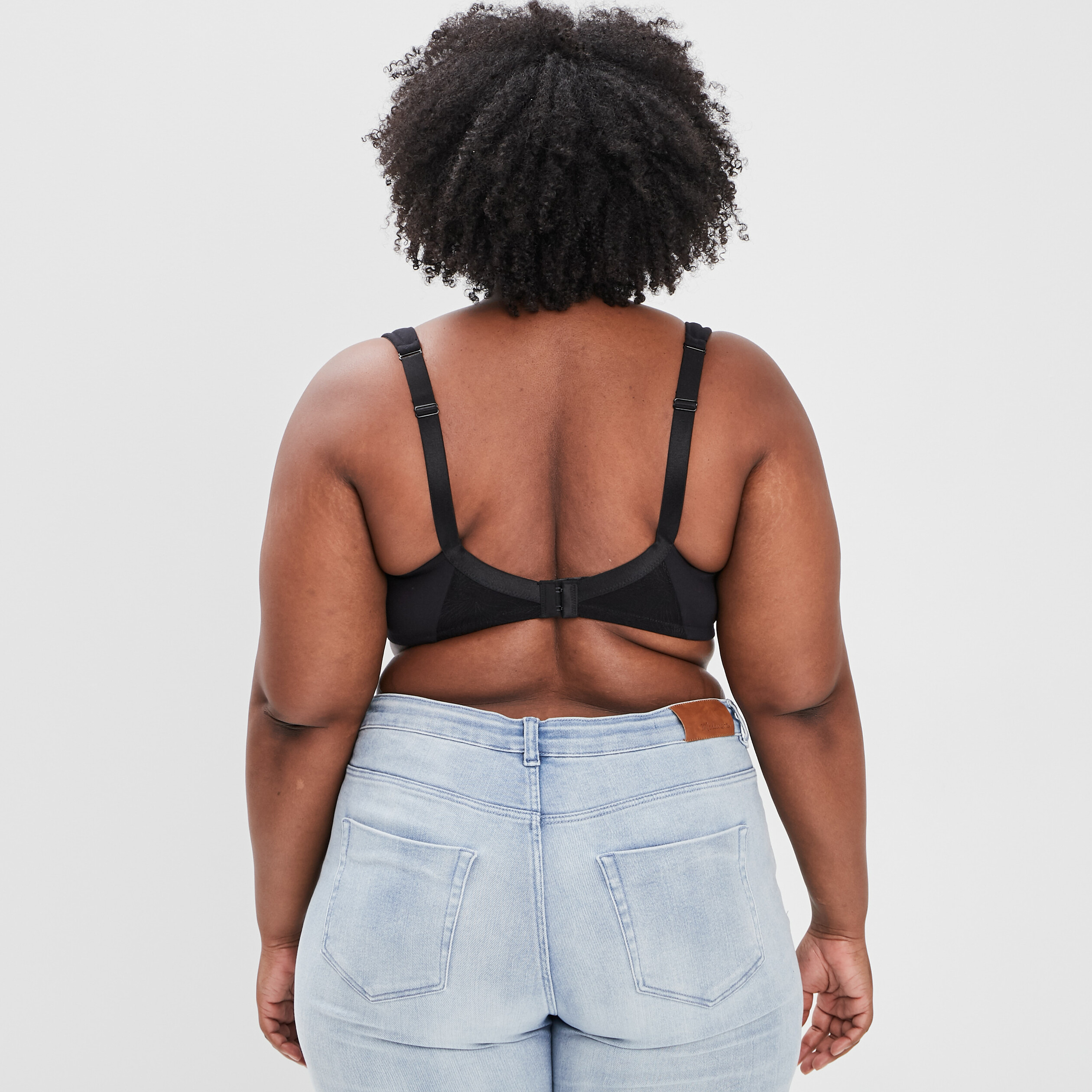 Soutien-gorge triangle noir femme grande taille | La Halle