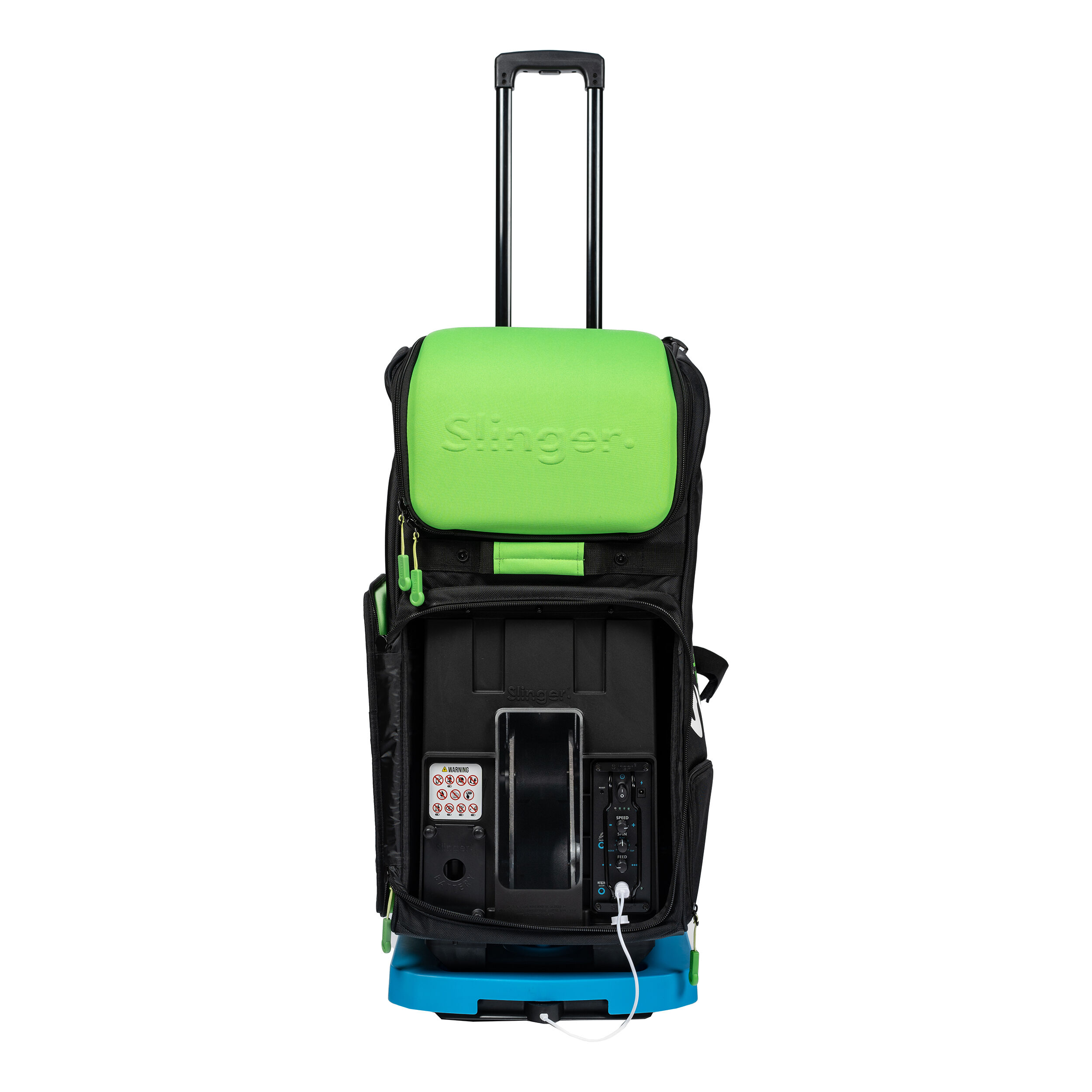 Slinger Padel Launcher Ballmaschine - Grün