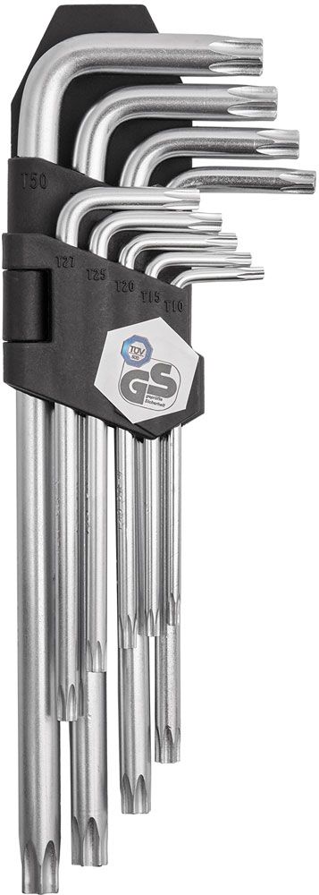 Katana Torx Winkelschlüsselsatz mit Bohrung T10 - T50 kaufen | Bike-Discount