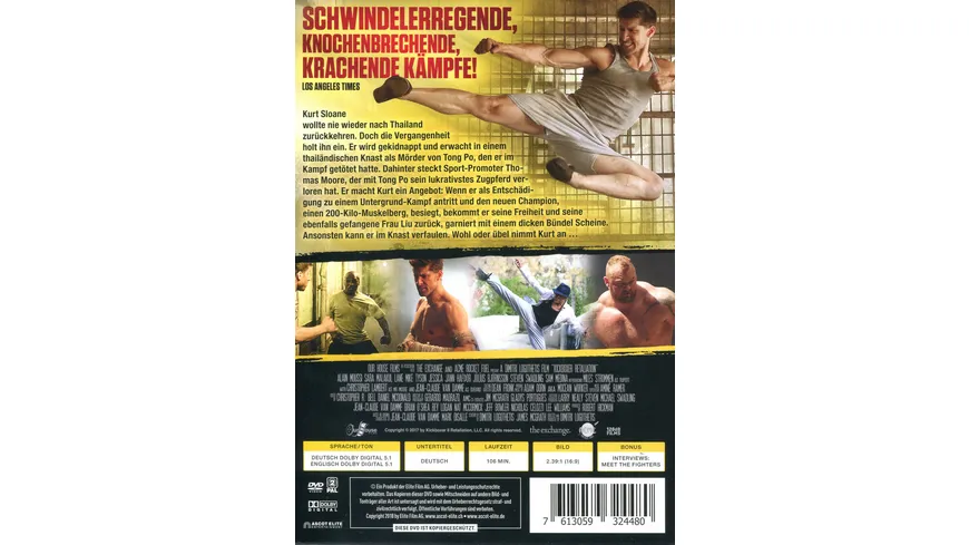 Kickboxer - Die Abrechnung - Uncut