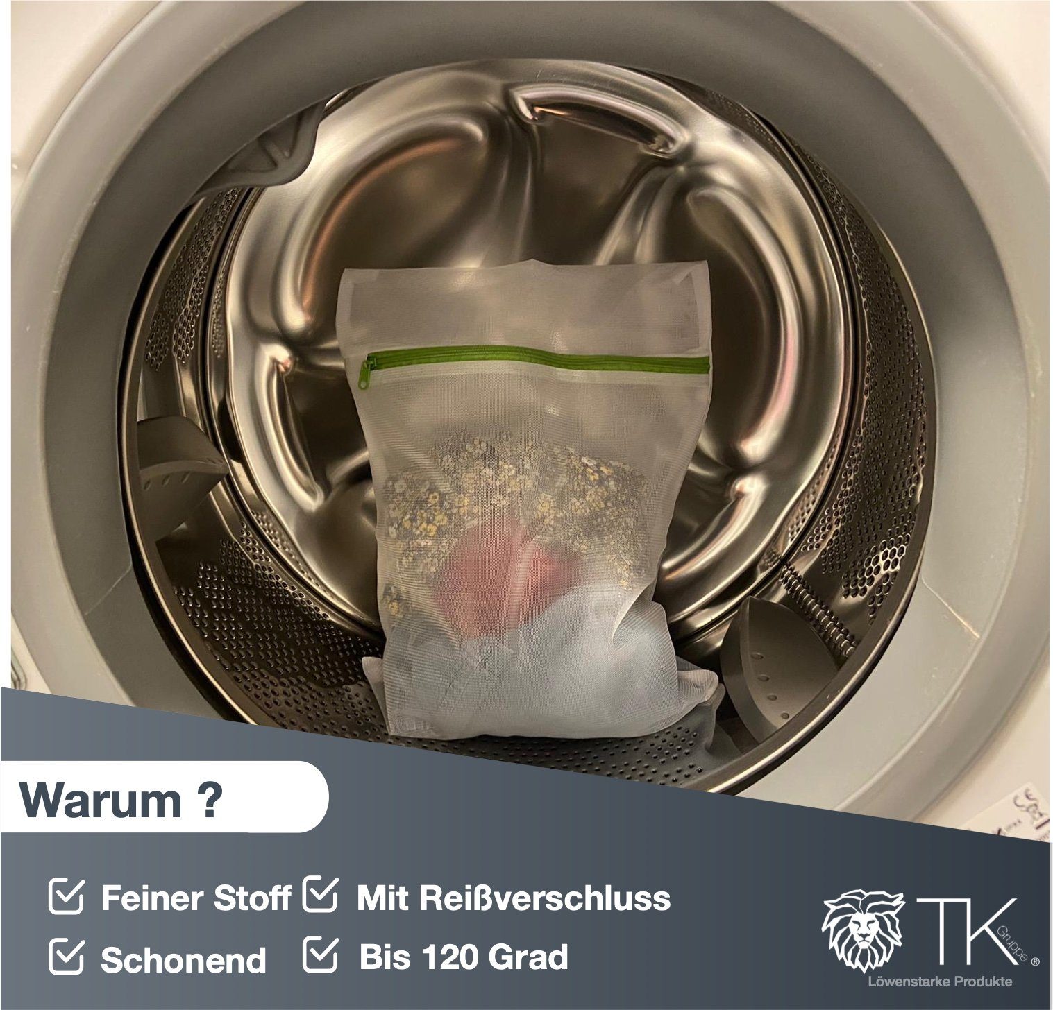 TK Gruppe Wäschenetz Wäschenetz Set - 10x Netz für Waschmaschine - Wäschesack,(10-St)