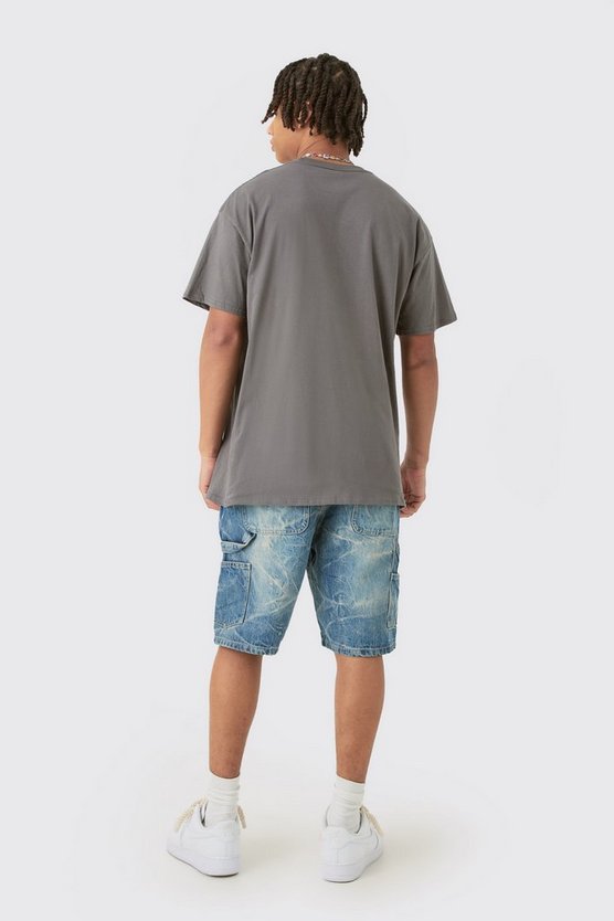 Oversize T-Shirt mit Tlc-Print