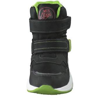 Mustang Klett Boots in schwarz