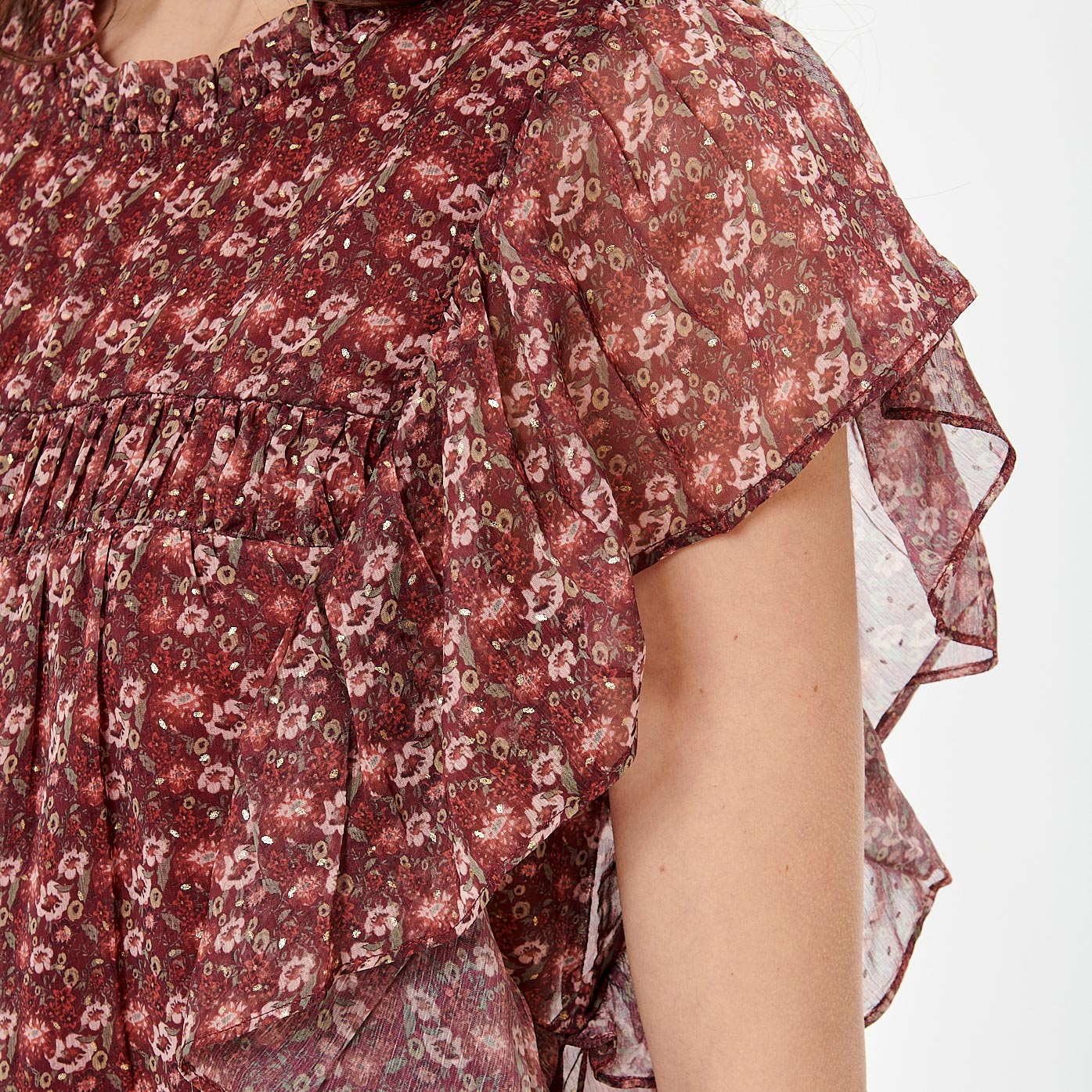 BRAD   Blouse fleurie Femme