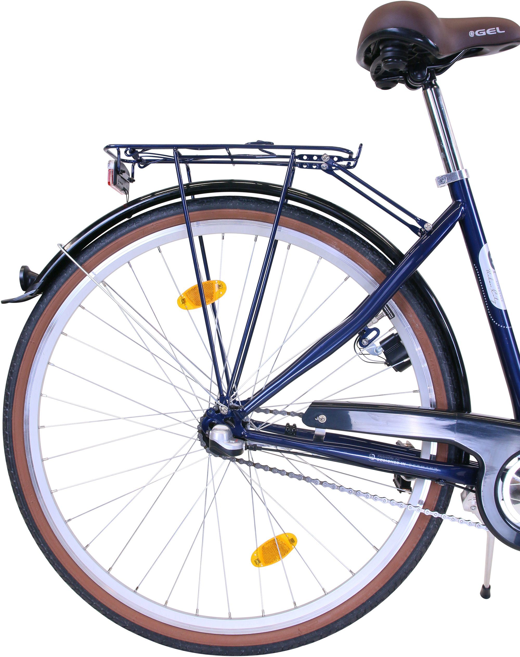 FASHION LINE Cityrad, 3 Gang Shimano NEXUS Schaltwerk, Nabenschaltung
