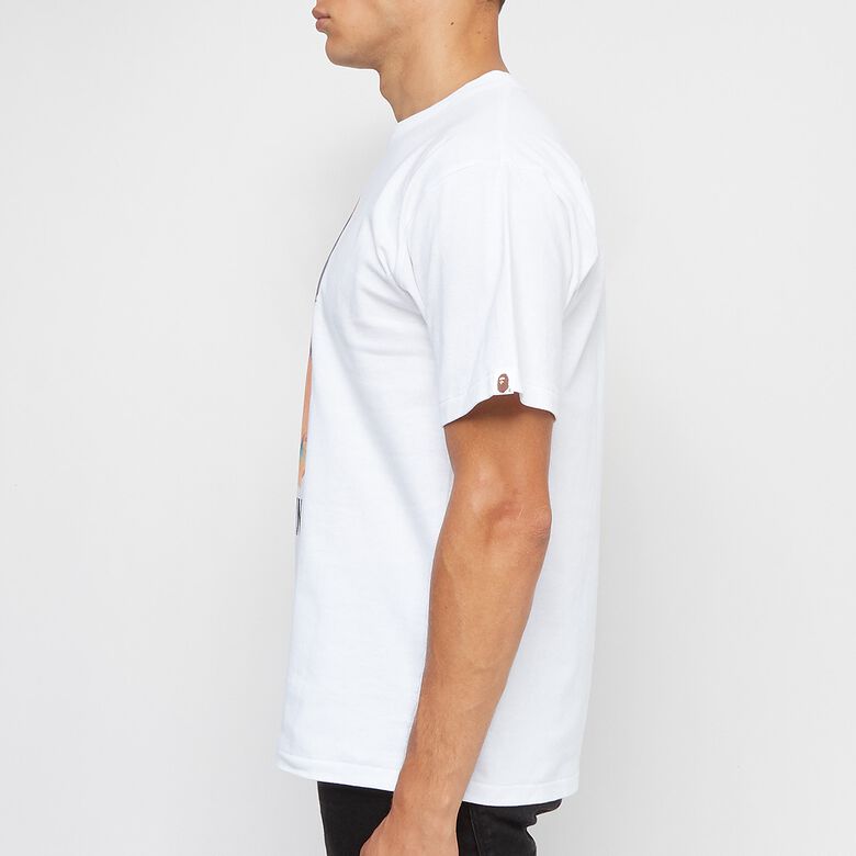 A Bathing Ape Tie Dye By Bathing Ape Tee white x multi