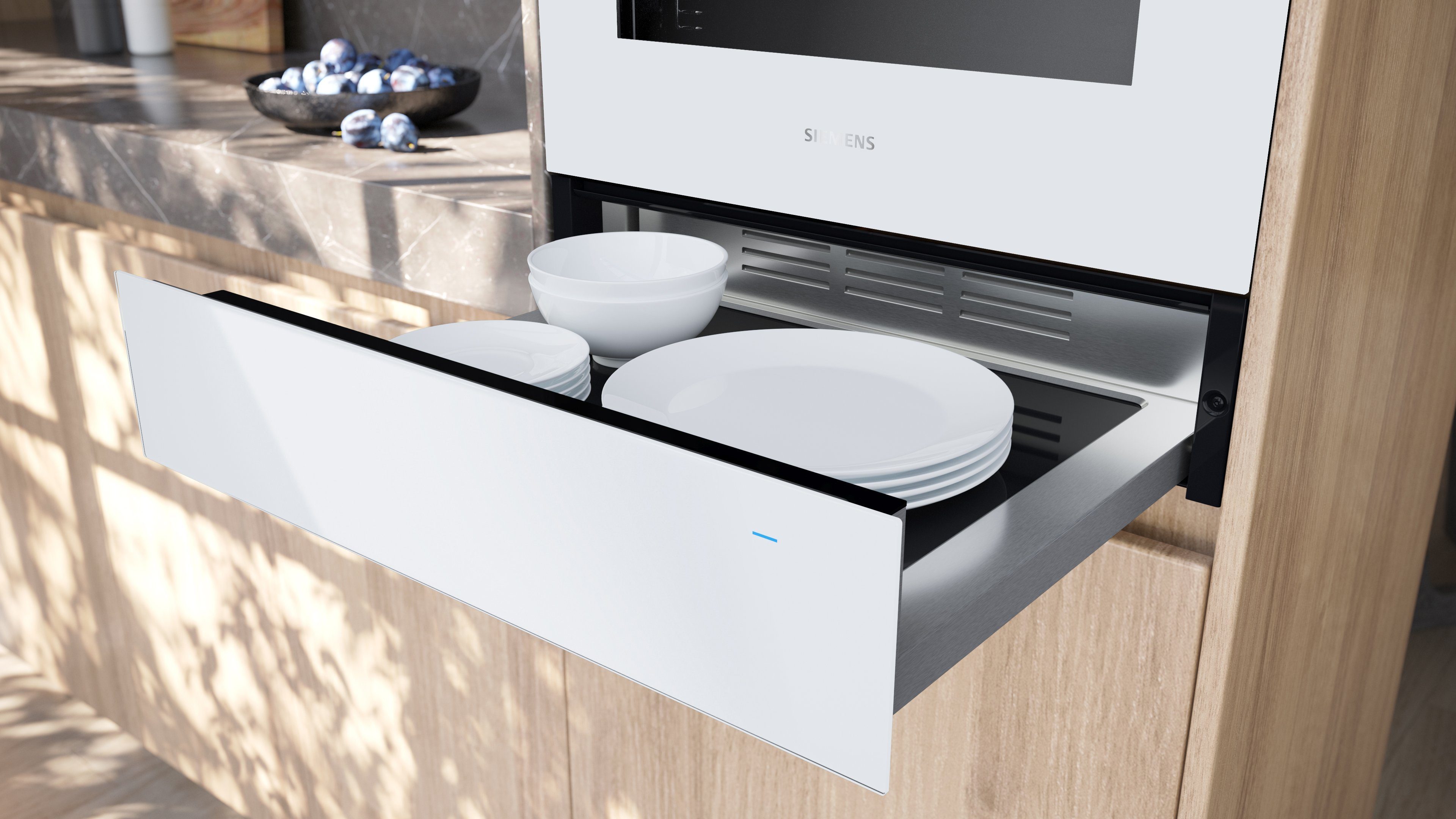 SIEMENS Einbau-Wärmeschublade BI710C1W1