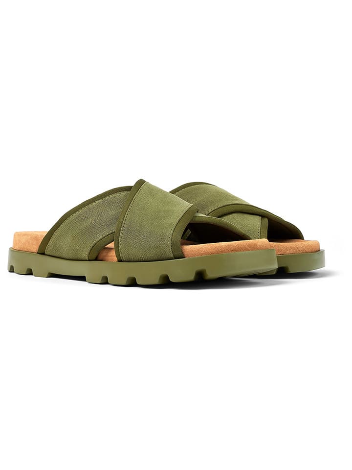Camper Pantoletten in Grün günstig kaufen