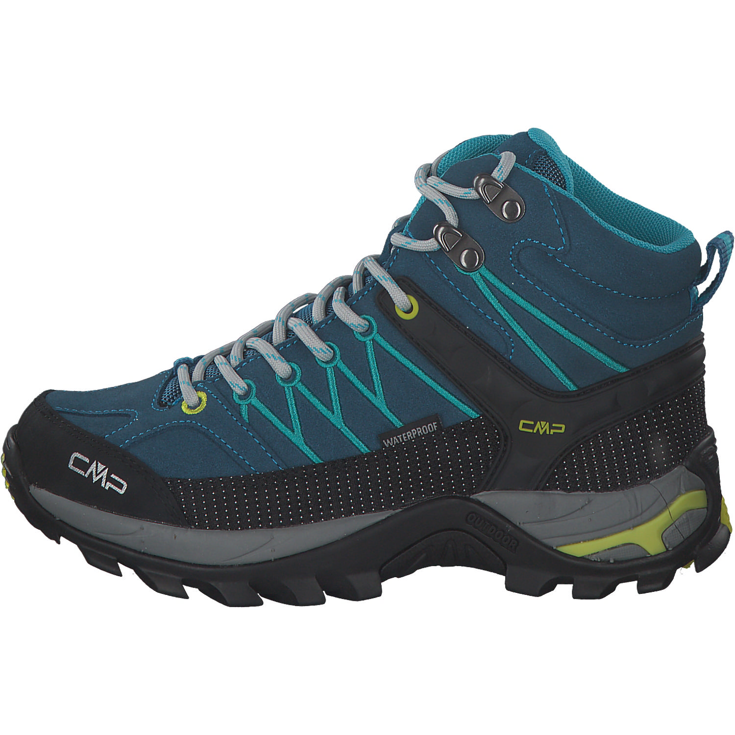 CMP Rigel Mid 3Q12946, Trekkingschuhe, Damen, deep lake/baltic