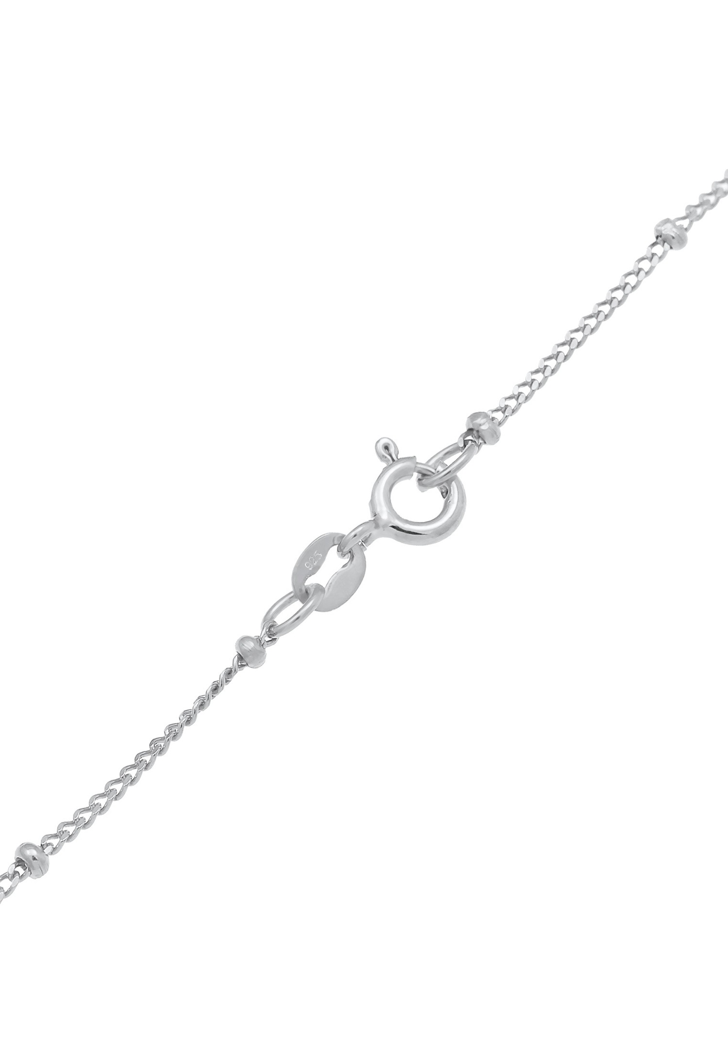 Collana con ciondolo Elli Plaques e motivo geometrico, tendenza per donna - Argento 925/1000