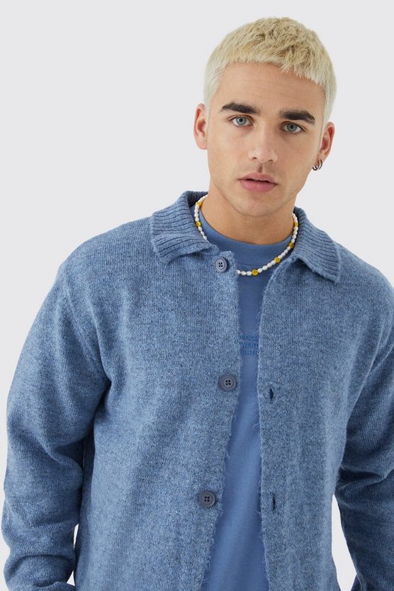 Cardigan mit Kragen