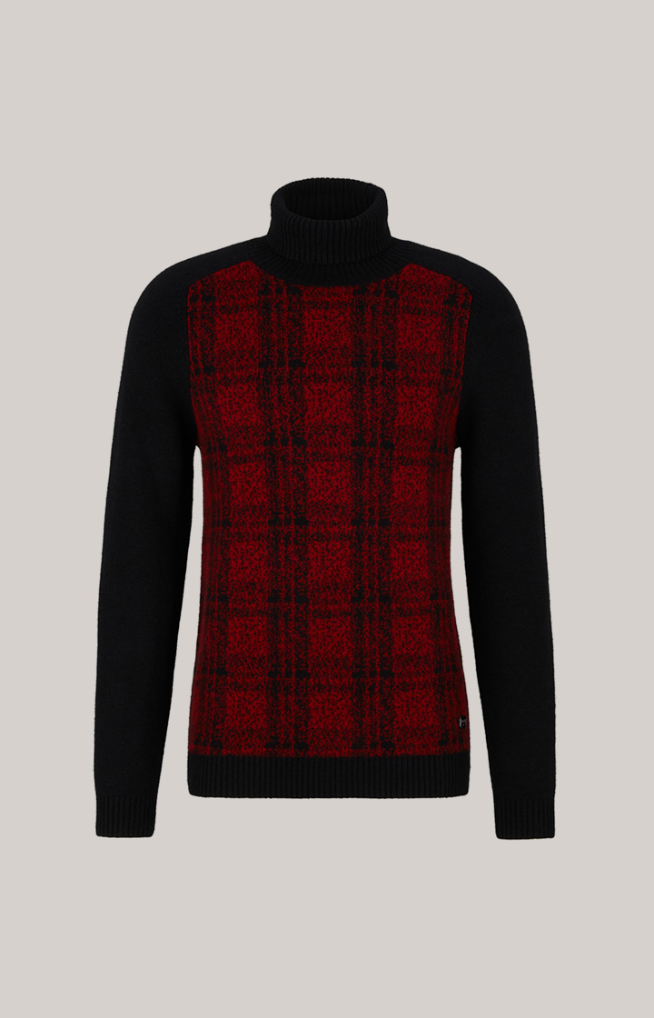 Pullover Kilio in Schwarz/Rot