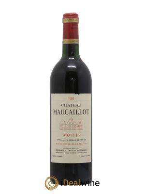 Château Maucaillou  1985 - Lot de 1 Bouteille