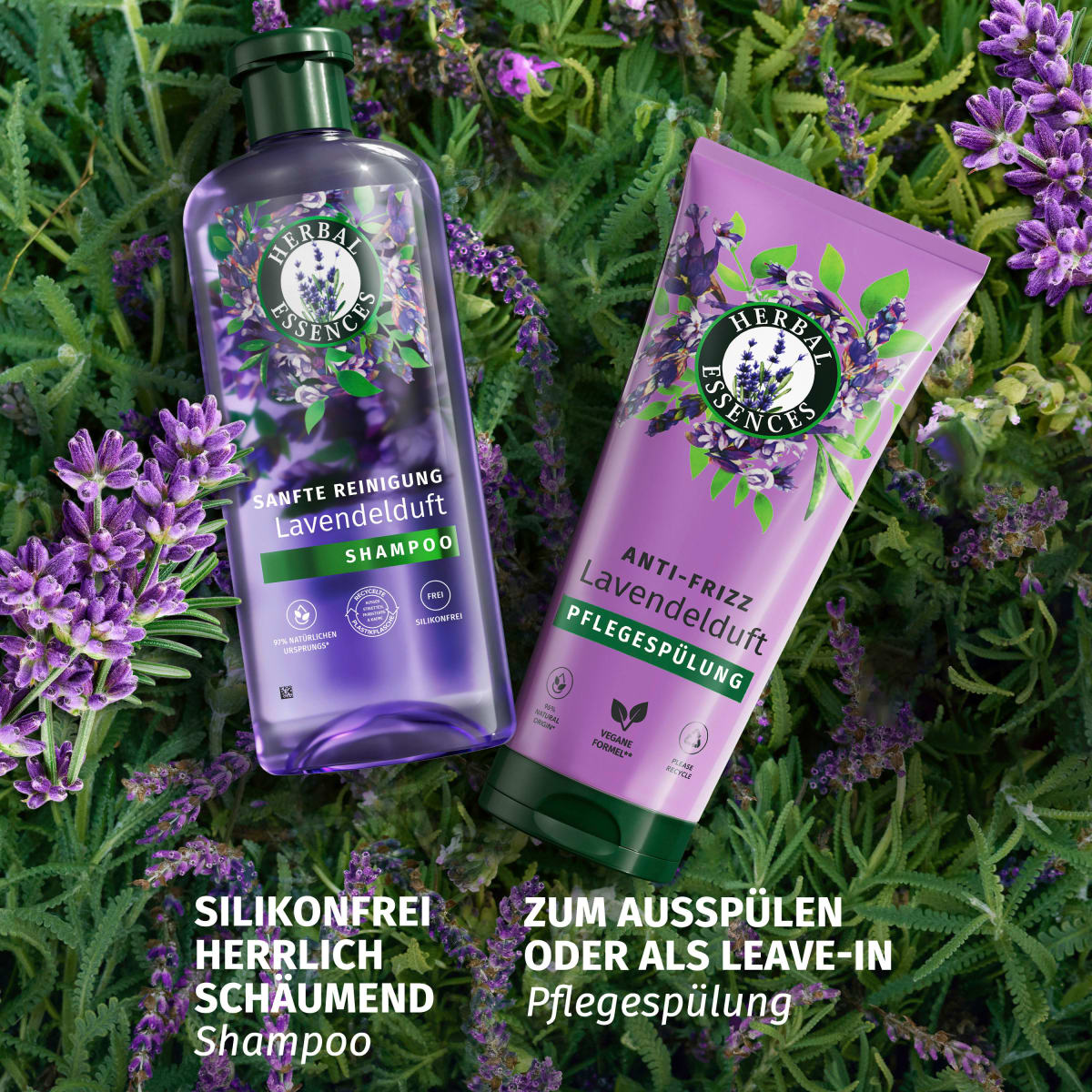 Shampoo Sanfte Reinigung Lavendelduft, 350 ml