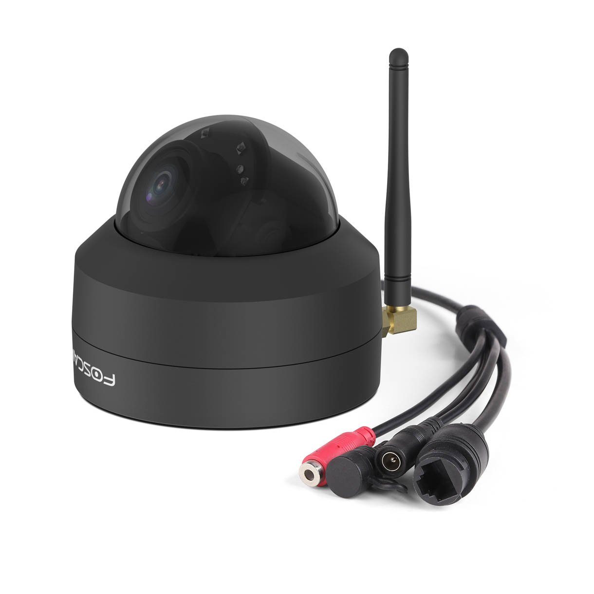 Foscam D4Z 4 MP 2K Dual-Band WLAN PTZ Dome Überwachungskamera (Außenbereichs, Innenbereich, 4-facher optischer Zoom, Fast 360°-Blickwinke, Nachtsicht bis zu 20 Meter, Wetter- und Vandalismusgeschützt (IP66 und IK10)