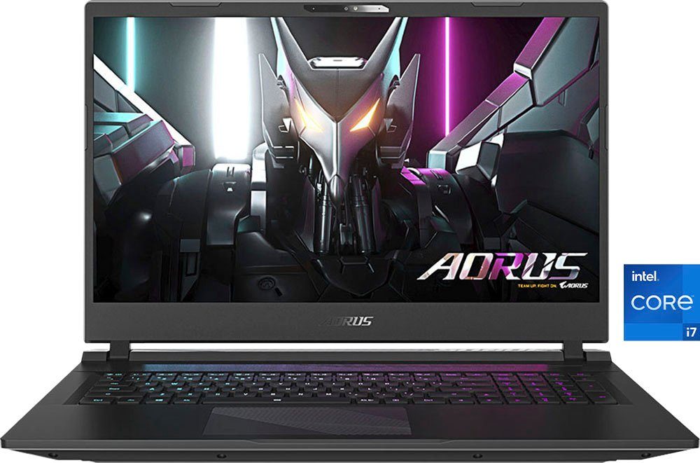 Gigabyte AORUS 17 BSF-73DE654SH Gaming-Notebook (43,94 cm/17,3 Zoll, Intel Core i7 13700H, GeForce RTX 4070, 1000 GB SSD)