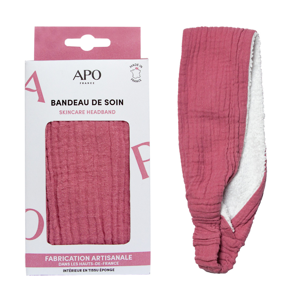 APO France Bandeau de soin Bandeau démaquillage