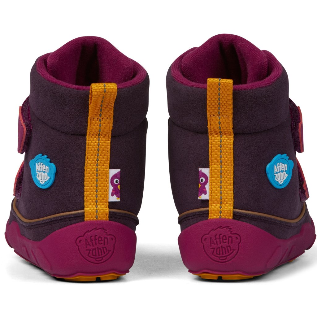 Affenzahn Winterstiefel Vegan Comfy Vogel mit Membran Klett