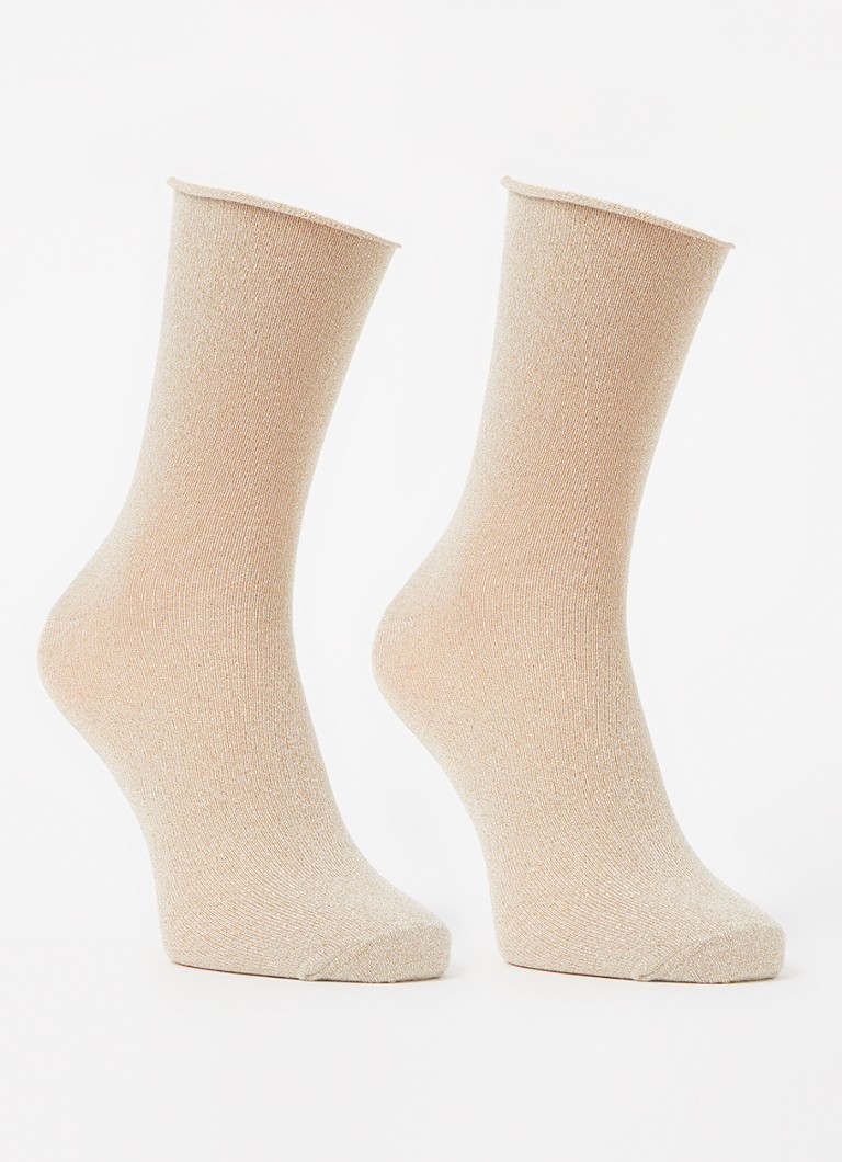 MarcMarcs Socks with lurex in a 2-pack