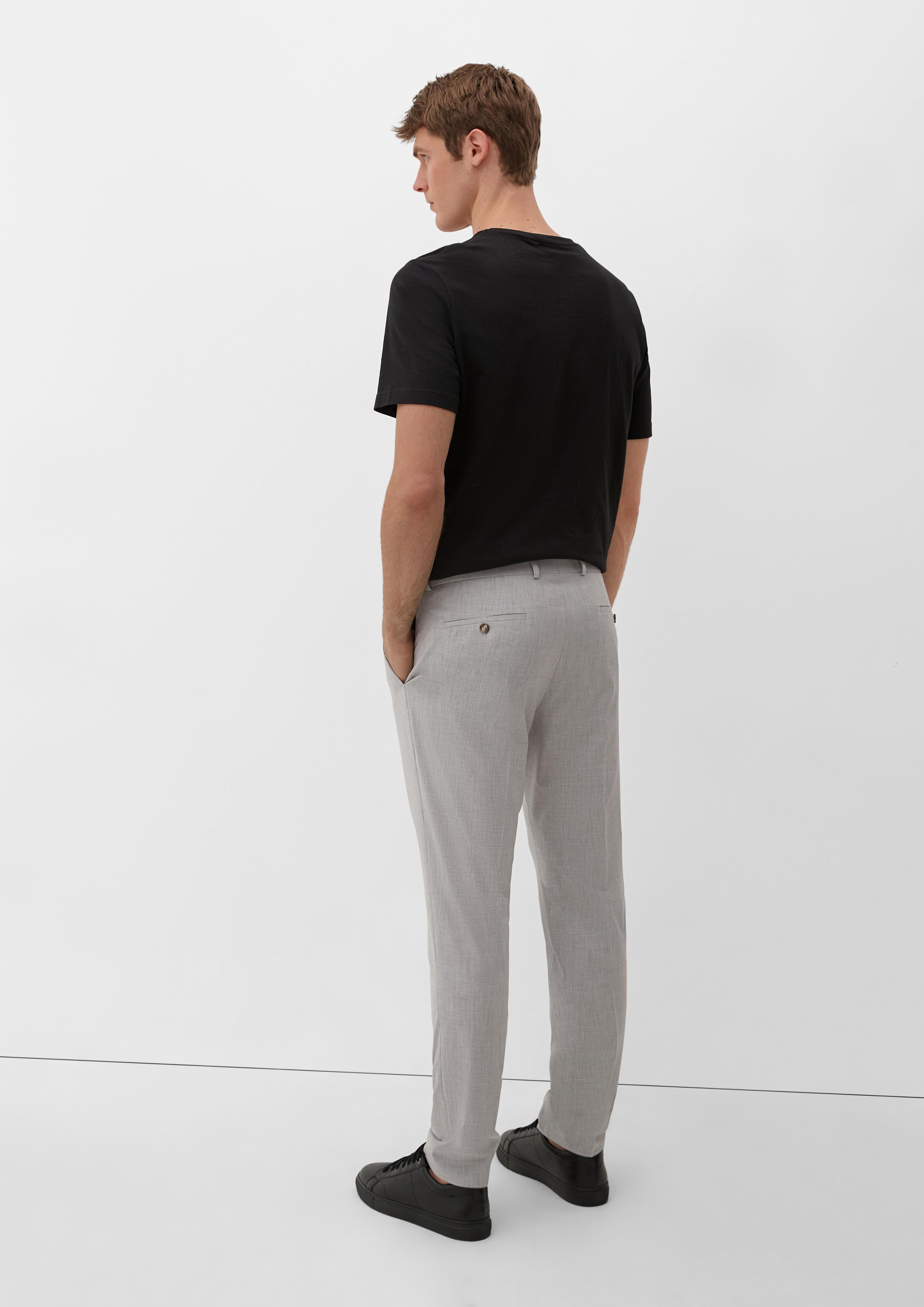 Slim: Hose aus Wollmix  2130194-91W3