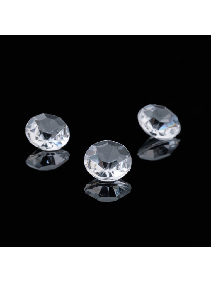 relaxdays 1700 x Deko Diamanten in Transparent günstig kaufen onesize