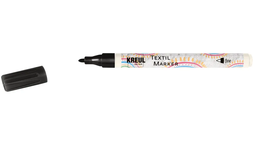 KREUL Textil Marker fine Schwarz