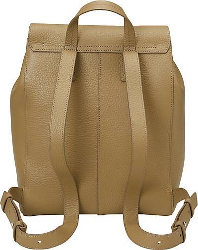Marc O'Polo Rucksack aus genarbtem Rindleder