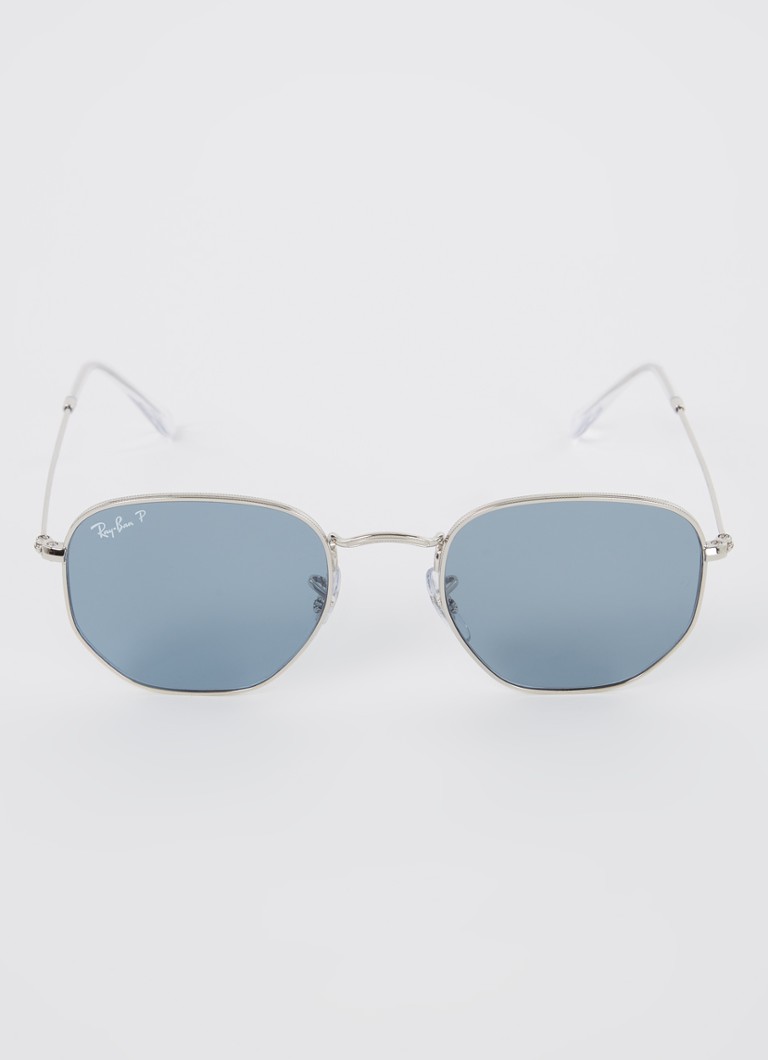 Ray-Ban šešiakampiai poliarizuoti akiniai nuo saulės RB3548N