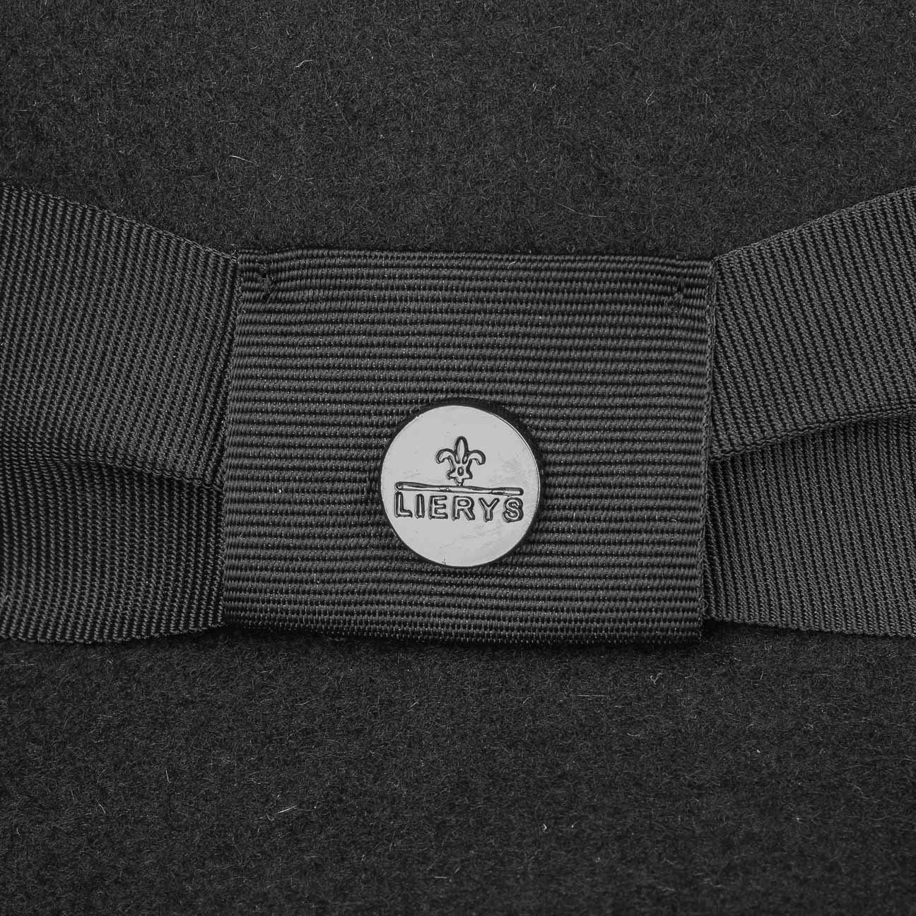 Lierys Fedora (1-St) Fedora mit Ripsband, Made in Italy