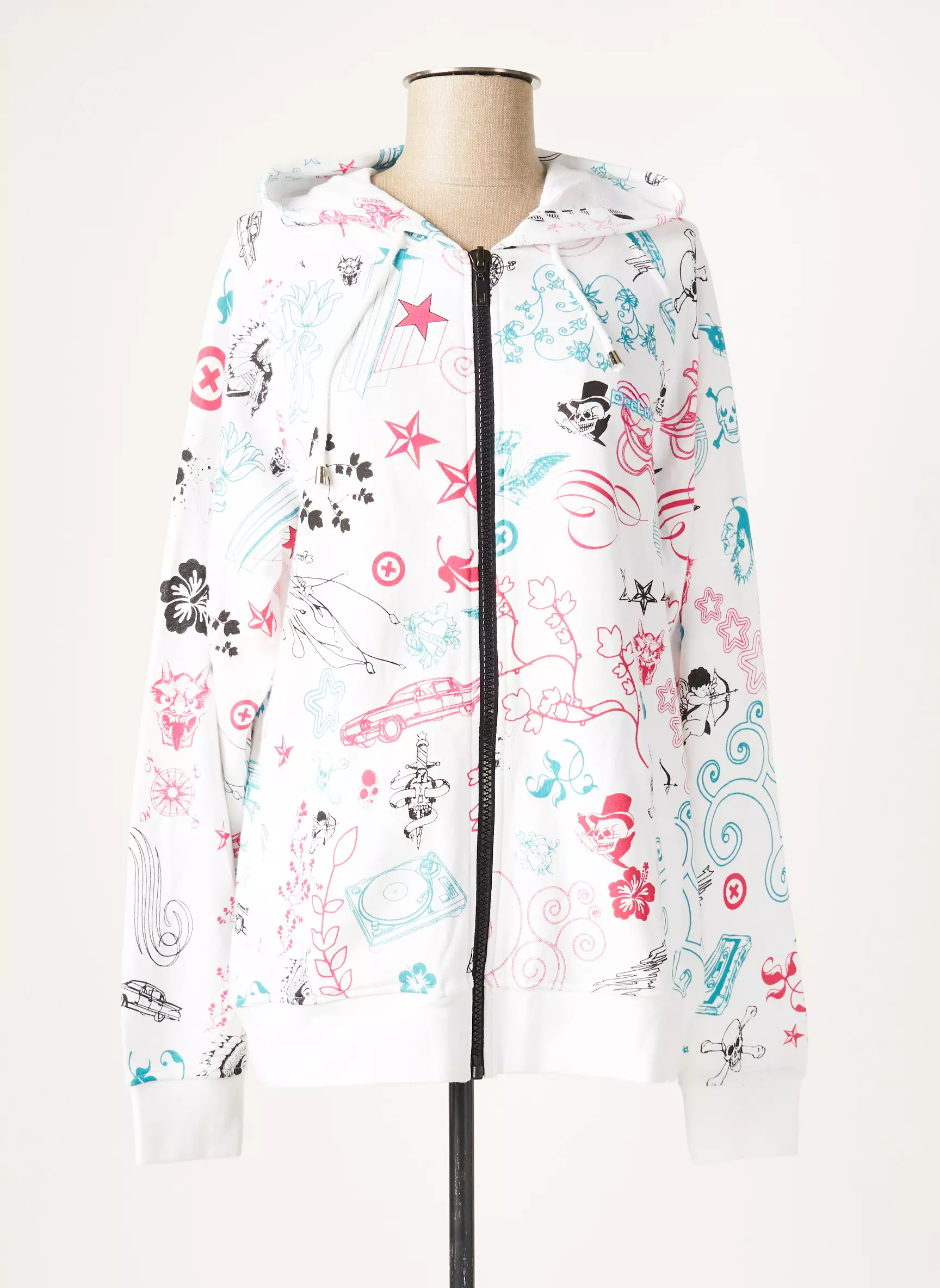 Deluxe Vestecasual Femme couleur blanc