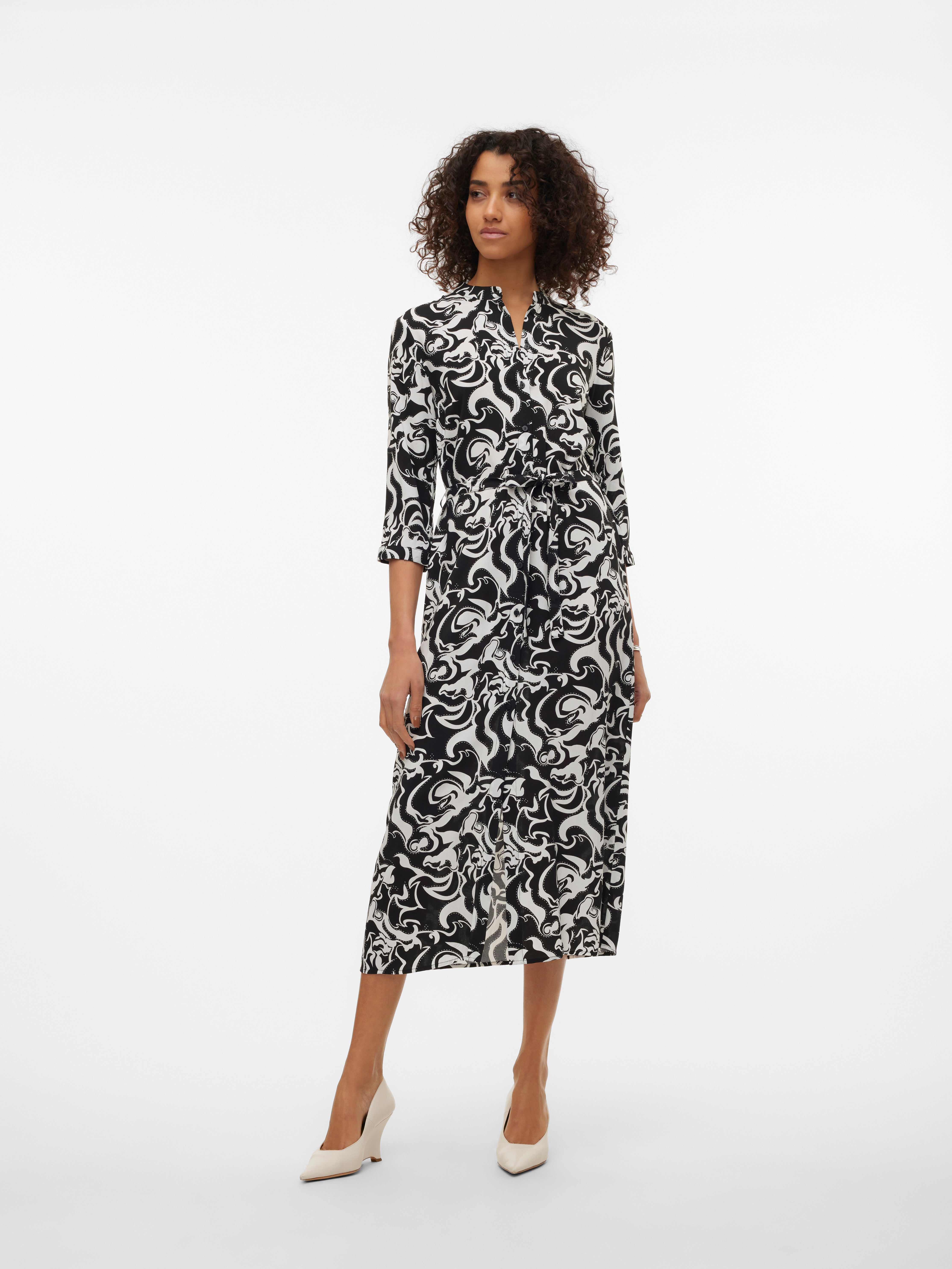 VMEASY Langes Kleid