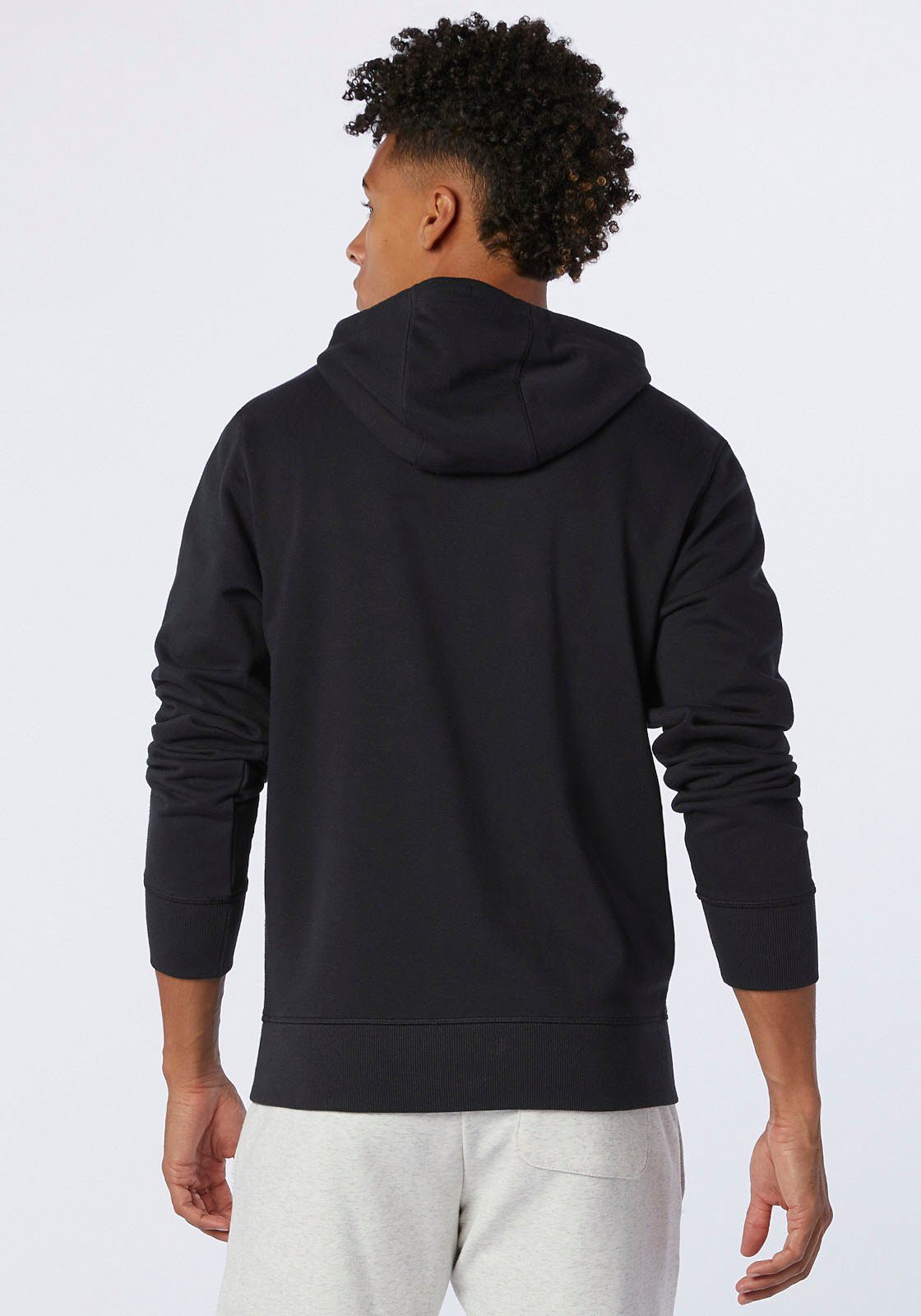 New Balance Kapuzensweatshirt NB ESSENTIALS STACKED LOGO FLEECE HOODIE