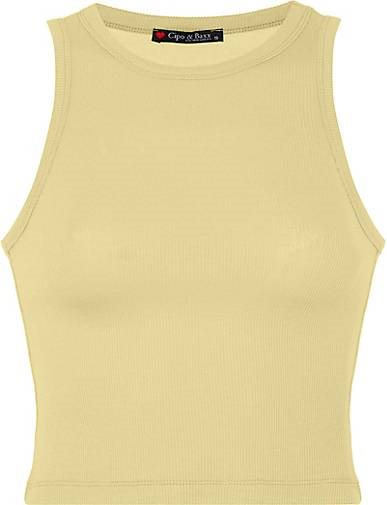 Cipo & Baxx Tanktop in geripptem Design