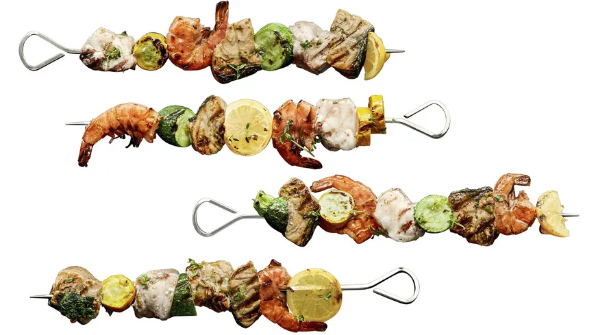 WMF Kleine Grillspieße BBQ 37cm 4-tlg.