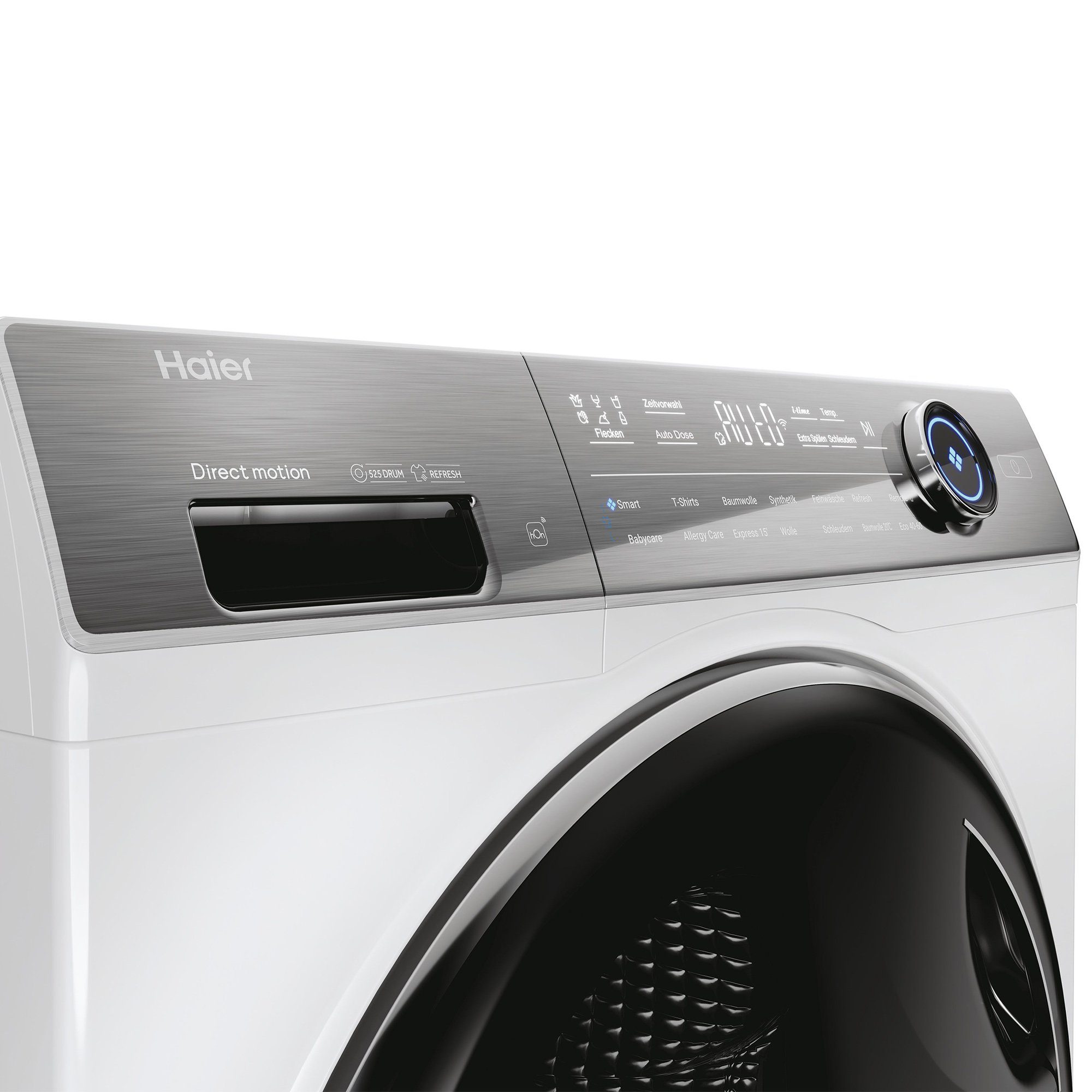 Haier Waschmaschine HW90-BD14979U1, 9 kg, 1400 U/min, Selbstreinigung dank Smart Dual Spray