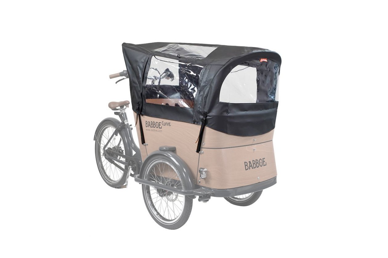 Babboe Regenverdeck inkl. Gestu00e4nge - Curve/Curve-E
