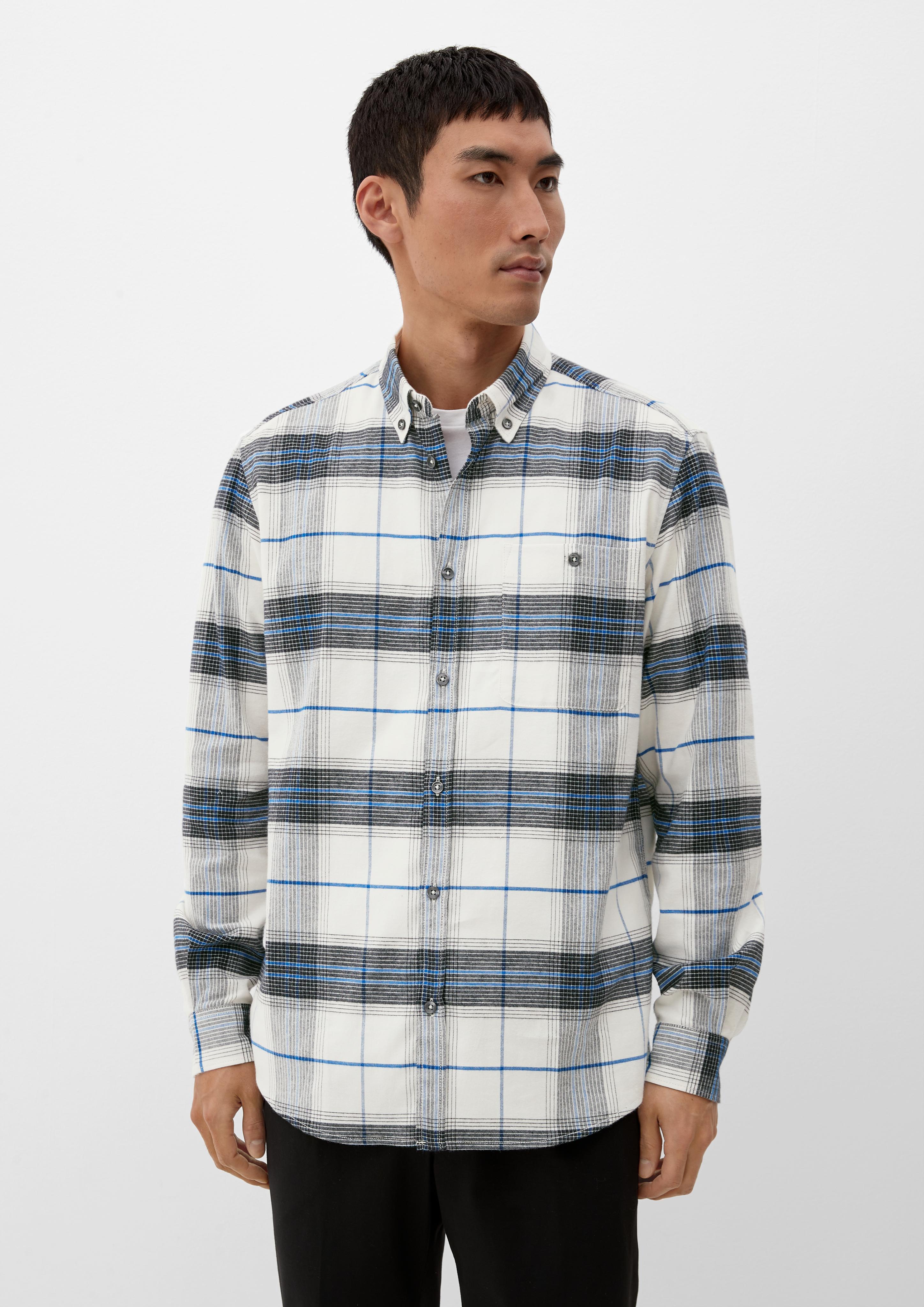 Regular: Twill-Hemd mit Karomuster  2125764-01N1