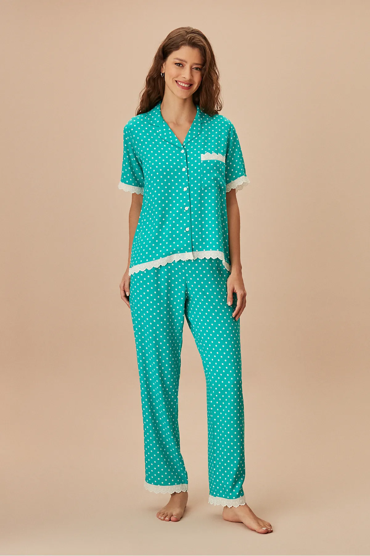 SUWEN  Sonniges maskulines Pyjama-Set