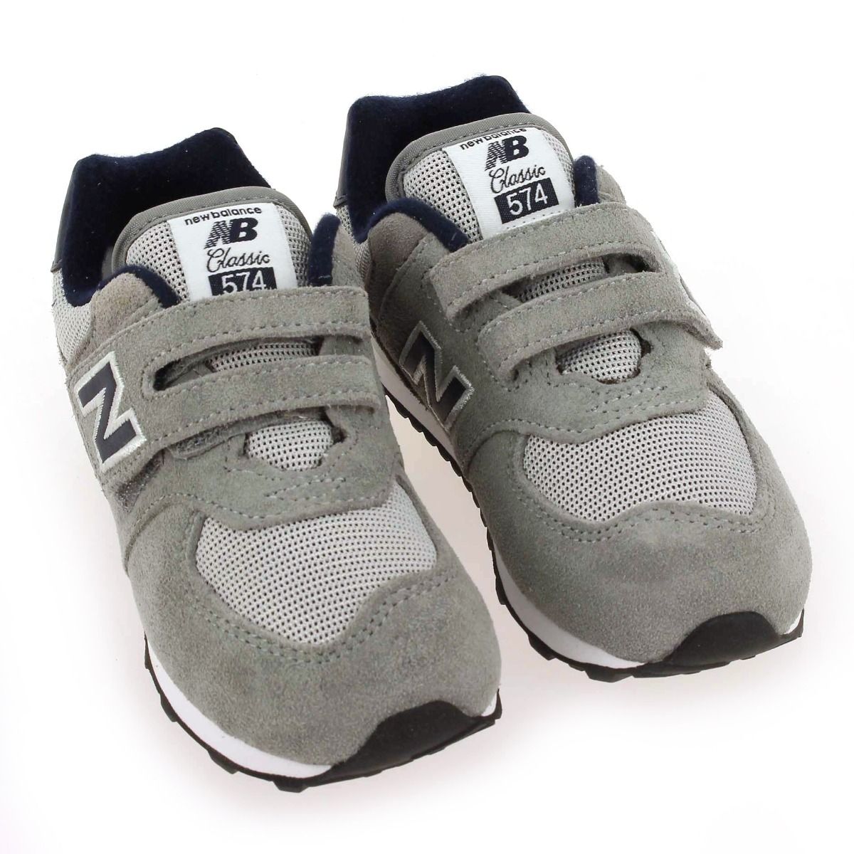 New Balance  574 BE1 VELCRO - Gris Marine