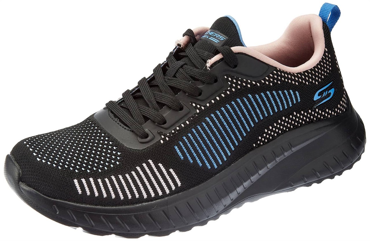 SKECHERS Freizeit Schnürer schwarz