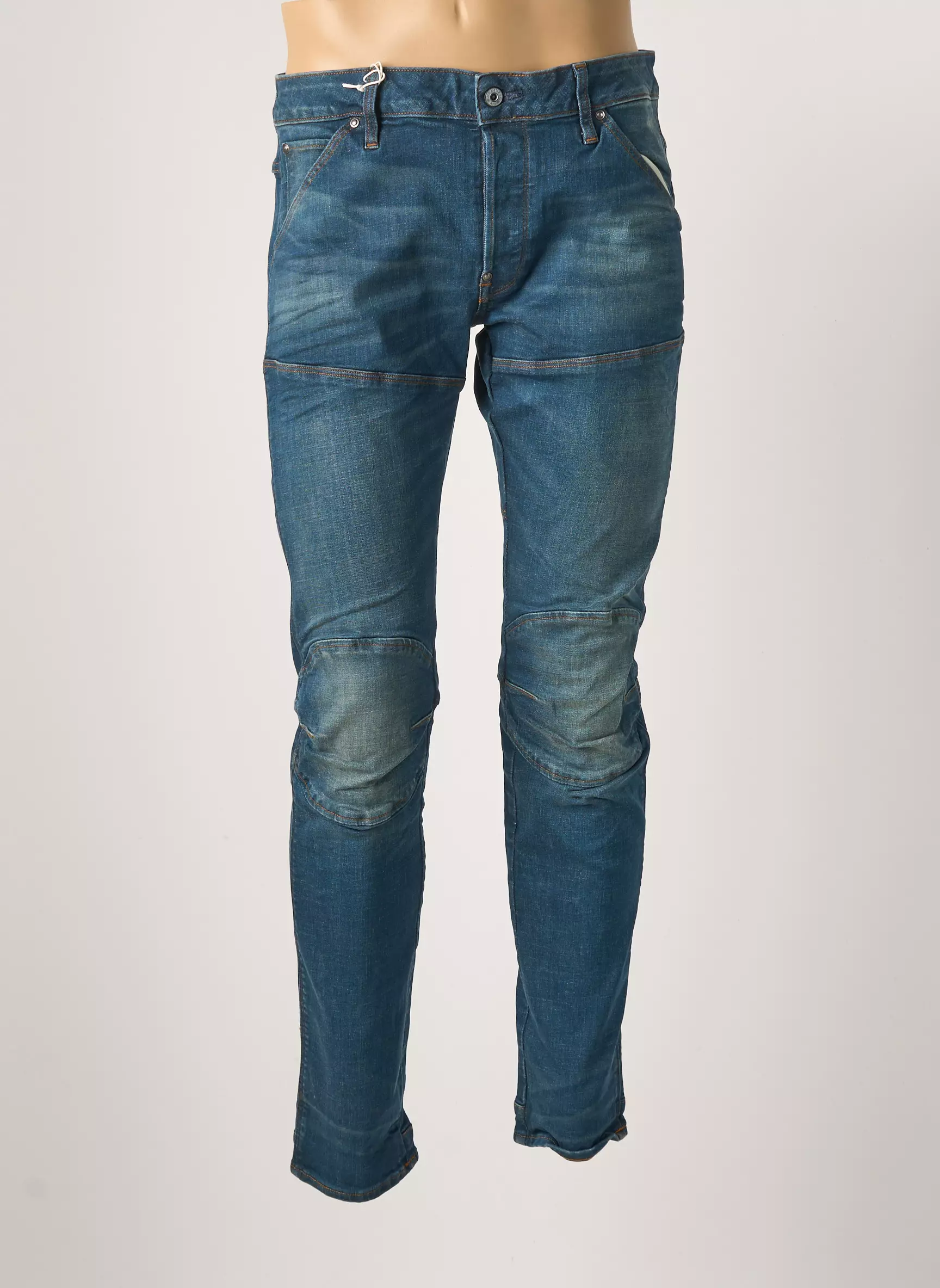 Raw 7 Jeans Coupe Slim Homme couleur bleu