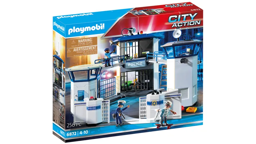 PLAYMOBIL 6872 - City Action - Polizei-Kommandozentrale mit Gefängnis