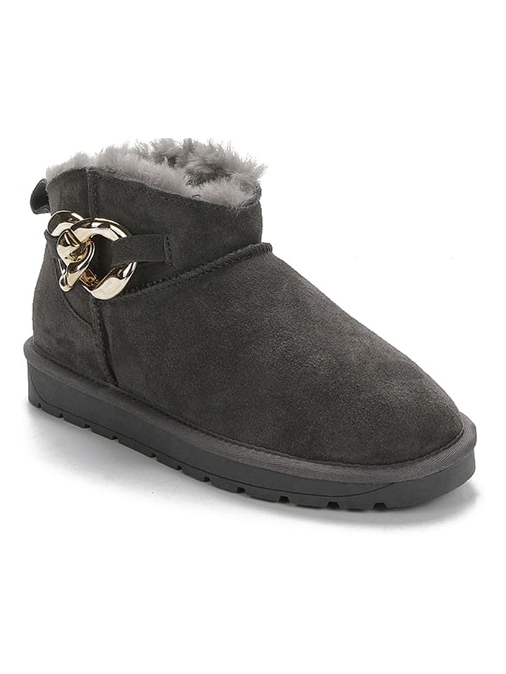 NICEBAY Leder-Winterboots 