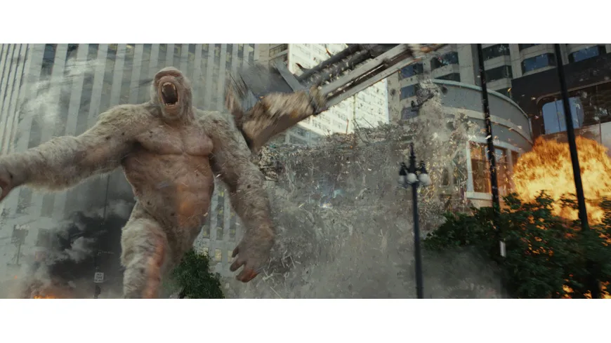 Rampage - Big Meets Bigger  (4K Ultra HD) (+ Blu-ray 2D)
