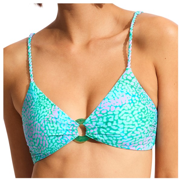 Seafolly - Women's Seaskin Ring Front Bralette - Bikini-Top